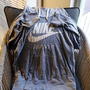 Nike high neck hoodie